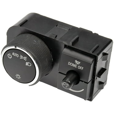 Dorman 920-053 Headlamp Switch With Interior Dimmer Without Fog Lamps for Specific Chevrolet / GMC / Hummer Models