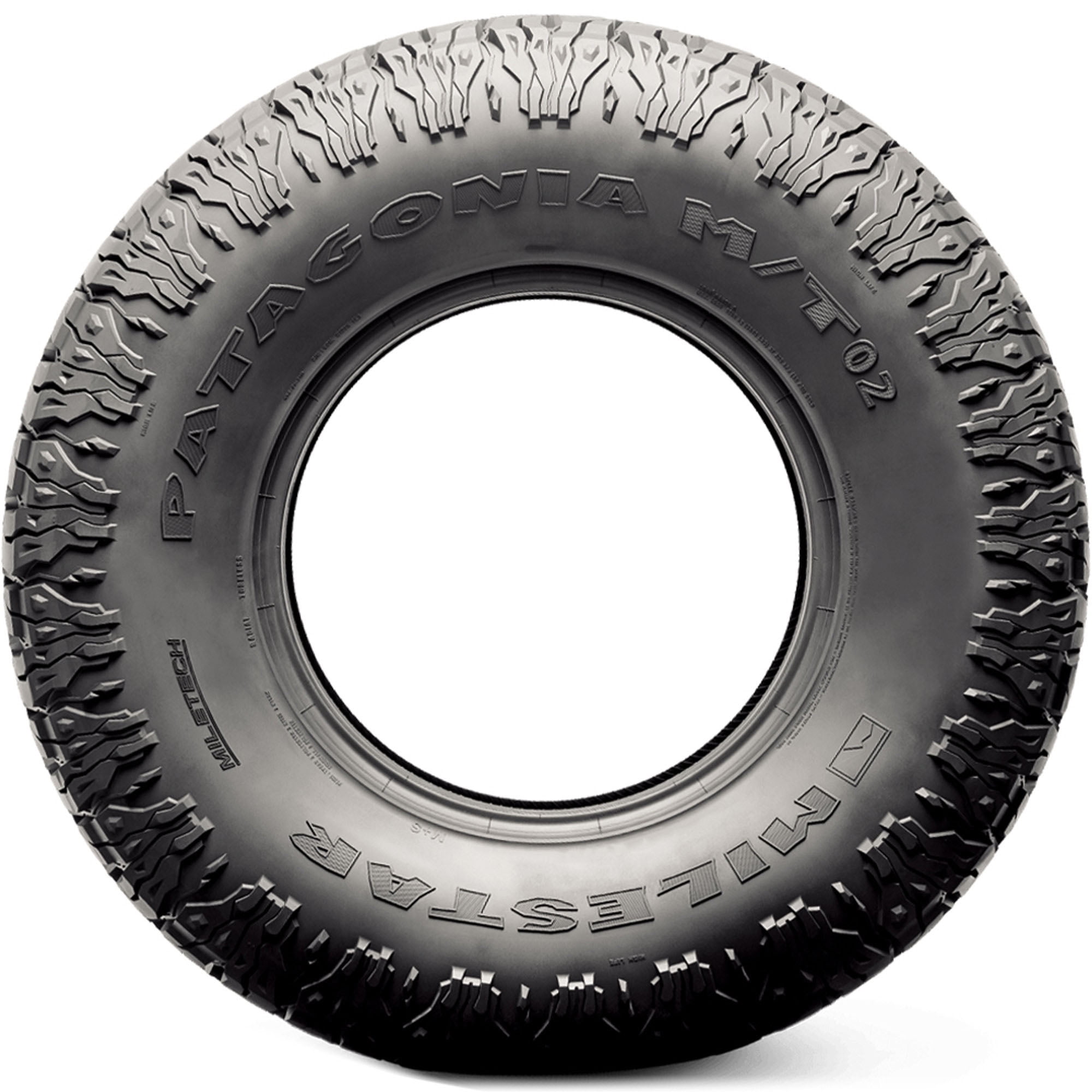 Milestar Patagonia M/T-02 Mud Terrain LT35X12.50R20 125Q F Milestar Patagonia M/T-02 Mud Terrain LT35X12.50R20 125Q F