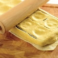 thumbnail image 5 of Italian Pasta Mold Ravioli Tray Plate Pin Square Edges Frame for Perfect Attachment and Shape Large Ravioli Maker, 5 of 5