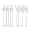 thumbnail image 2 of Multifunctional Silicone Organizer Data Clip Storage Headphone Charging Winding Tie 6pc, 2 of 5