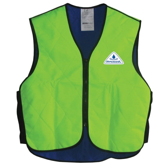 Chaleco Deportivo HyperKewl 6529-hv-l con Cierre Completo Talle Grande