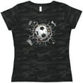 thumbnail image 3 of Inktastic Soccer Breakthrough Women's T-Shirt, 3 of 5