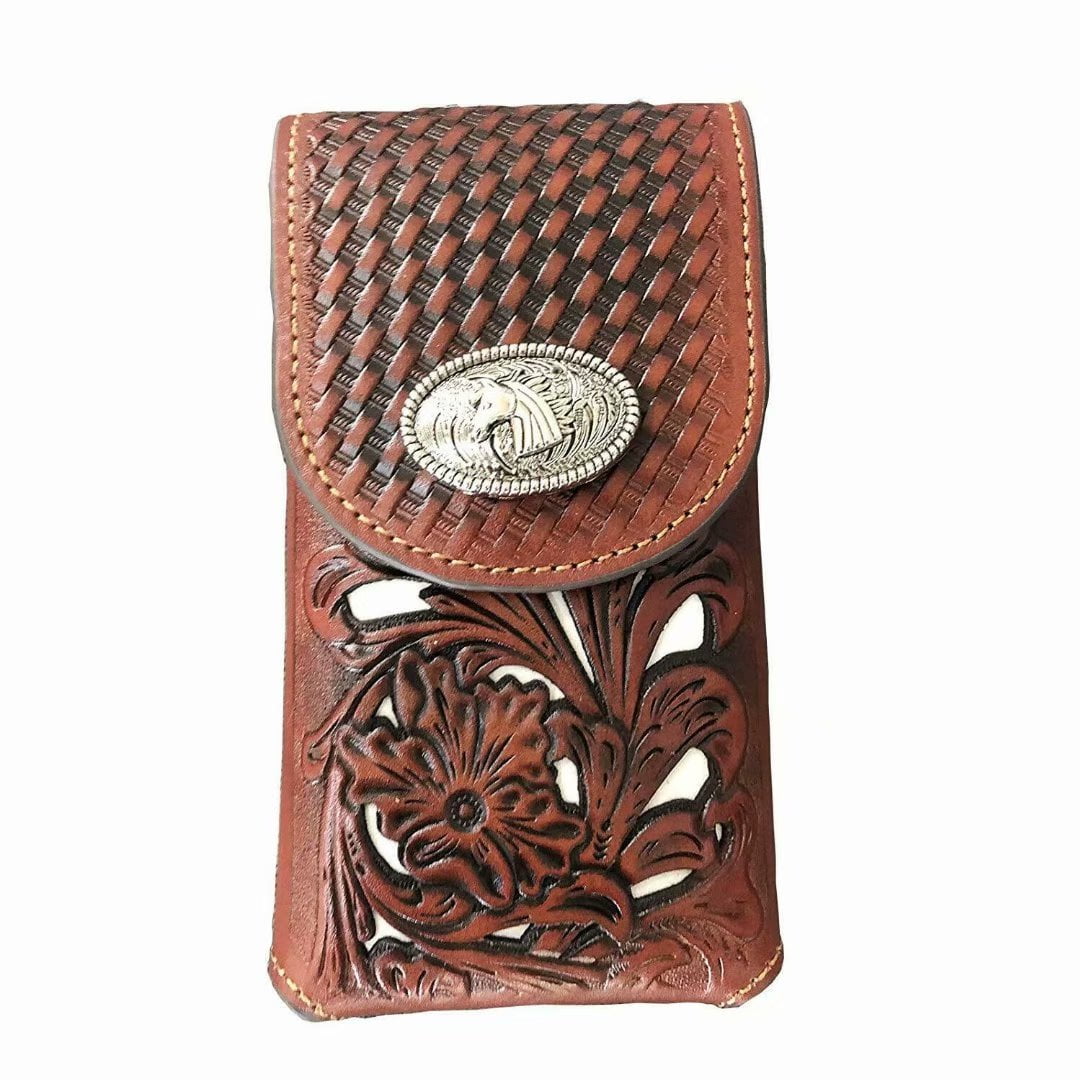 western leather phone holster
