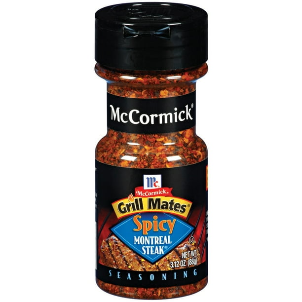 McCormick Grill Mates Spicy Montreal Steak Seasoning, 3.12 Oz Walmart