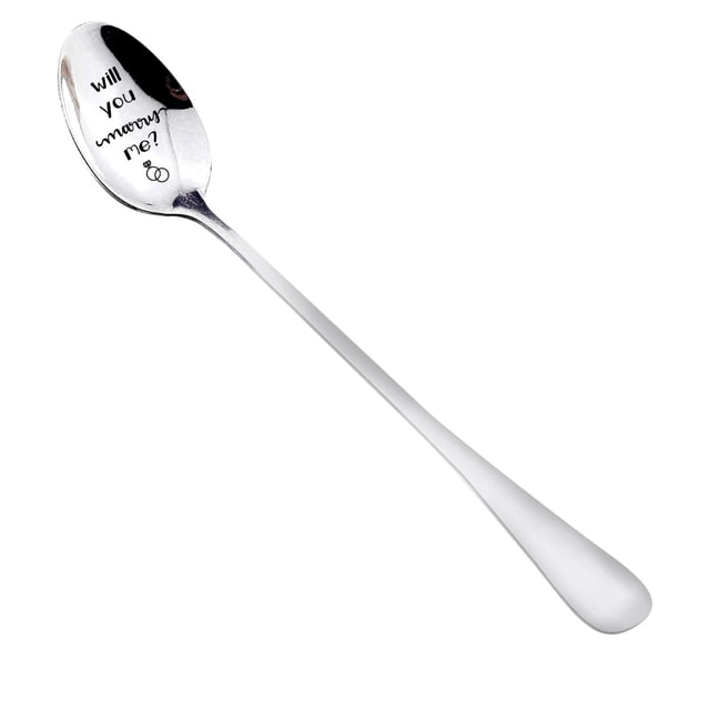 DPTALR Stainless Steel Milk Coffee Spoons Dessert Ice Cream Fruit Spoon Teaspoon Accessories Tableware Gift