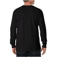 thumbnail image 2 of Camiseta Dickies de manga larga, peso pesado, cuello redondo, verde, 2 of 3