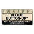 thumbnail image 1 of Ex-Cell Home Fashions 1ME-060O0-0064-100 Bouton-Up Crochets de Rideau de Douche&44; 12 Pack, 1 of 3