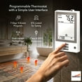 thumbnail image 5 of HEATWAVE 70 Sqft 120V Electric Floor Heating System Includes 7-Day/4 Event Programmable GFCI Thermostat, 5 of 7