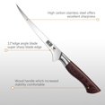 thumbnail image 4 of Cuchillo para filetear HOSHANHO de acero inoxidable con alto contenido de carbono de 18 cm, 4 of 7