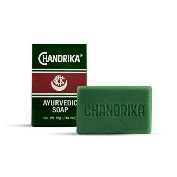 Chandrika Bath and Body Ayurvedic Bar Soap, Pack of 10