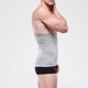 thumbnail image 4 of Guardurnaity Hombres Vientre Cintura Abdomen Cinturón Shapewear Cintura Abdomen Cinturón Slim Body Compresión Ropa Interior Banda Ropa interior gris SG, 4 of 6