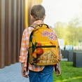 thumbnail image 6 of Yiaed The Chicken Family Print School Backpack College Backpack Daypacks for Students High School Spacious and Durable Daypack for Work and Travel-One Size, 6 of 6