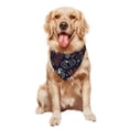 thumbnail image 5 of Naloa Thanksgiving Seamless Pattern Dog Bandanas 1PC Washable Triangle Dog Scarfs Premium Durable Fabric, for Small Medium Large Dogs and Cats, 5 of 6