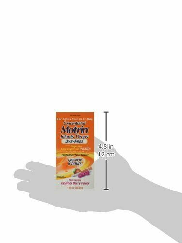 Motrin Concentrated Infants Drops Berry Flavor, 1 Oz, 2-Pack