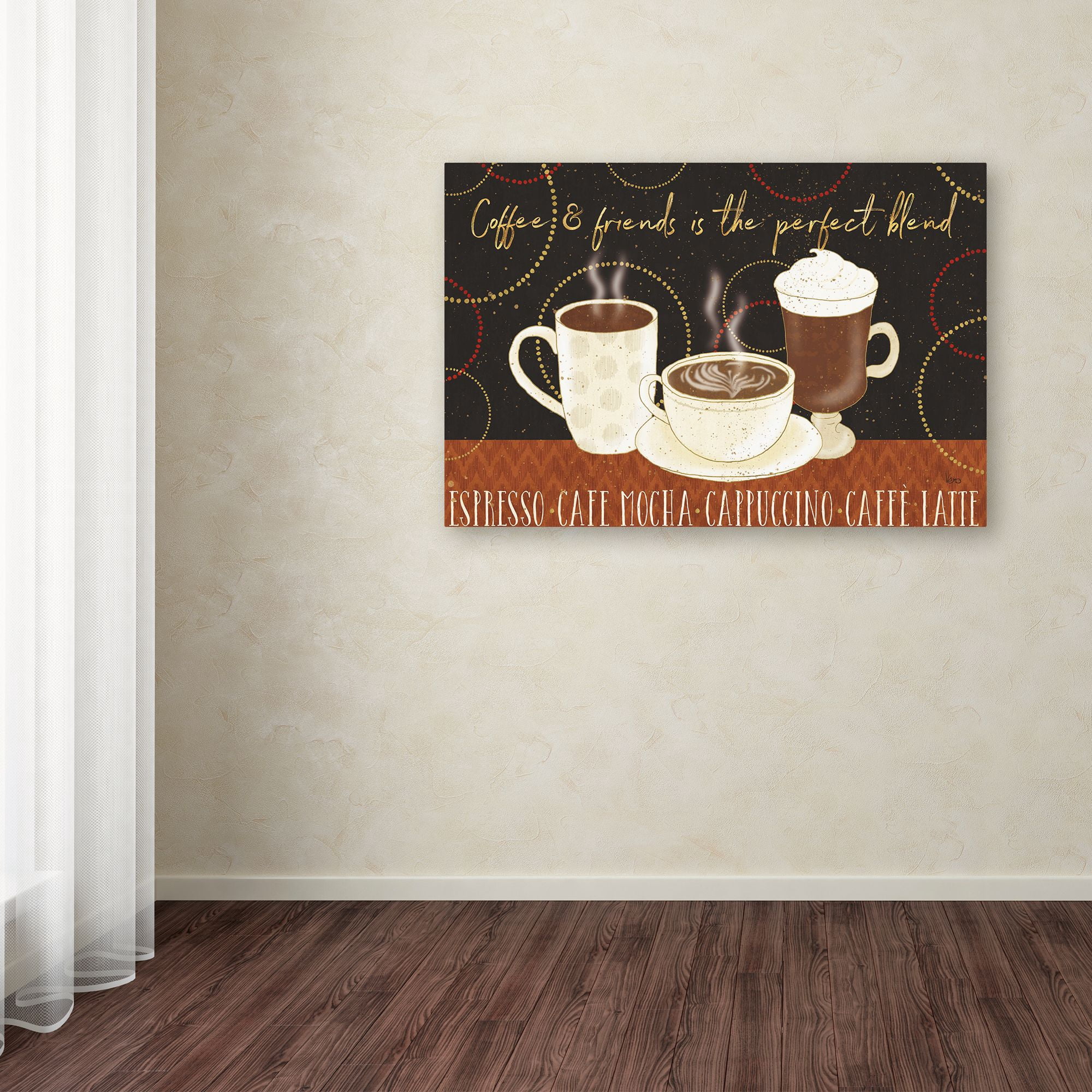 Trademark Fine Art 'Fresh Coffee I' Canvas Art by Lisa Audit