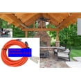thumbnail image 3 of Cord Style Wire 10 Gauge 50 ft Orange Heavy Duty Extension Cord, 3 of 9