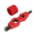thumbnail image 4 of Yajisi Red Color Copper Pipe Cleaner Reamer with Pipe Cleaning Brush Copper Pipe Polishing Chamferer Kit, 6.3 inches / 16 cm, 4 of 9