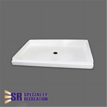 S.RECREATION SP2436PR Shower Pan – 24 X 36 Inch, Parchment Color