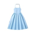 thumbnail image 2 of Girl Dresses Halter Neck Smocked Casual Swing Dress Girls Dresses Size 11-12 Years, 2 of 9