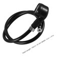 thumbnail image 2 of STRANDCHIC Durable Black Shower Hose for Home Use with WaterSaving Design and Flexible Stainless Steel 0.5 Inch, 2 of 8