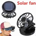 thumbnail image 5 of 1PCS Portable Mini Solar Powered Fan Clip Climbing Cooling Fan, 5 of 5