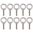 thumbnail image 2 of Eye Bolt, Fastened Practical Eye Lifting Bolt 304 Stainless Steel M6x25  for Electromechanical Products, 2 of 7