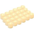 thumbnail image 1 of 12pcs LED electric flameless candle lights battery operated warm white, 1 of 5