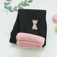 thumbnail image 3 of FYDUU Girls' Athletic Pants Toddler Girls Thermal Leggings Cute Pattern Winter Lined Leggings Children Baby Thick Warm Trousers 6-7 Years, 3 of 3