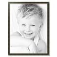 thumbnail image 2 of ArtToFrames 28" x 37" Black Panel With Silver Lip Picture Frame, 28x37 inch Multi Wood Poster Frame (WOM-5093),  Pack, 2 of 7
