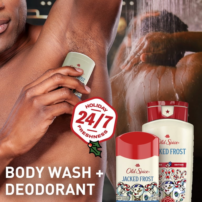 Old Spice Limited Edition Jacked Frost Holiday Gift Pack for Men