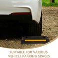 thumbnail image 4 of HOOWIFFY Rubber Car Stopper for Garage Use with Durable Black and Yellow Design 1Set, 4 of 7