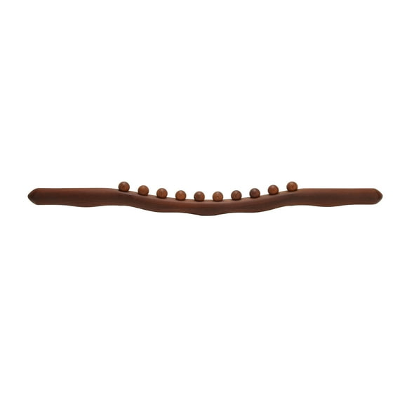 Massage Roller 60 Cm Carbonized Beech Sticks Roll Bars Scraping Stick With  Handle 10 Massage Points, For Back Massage And Relaxing Gua Sha Massage
