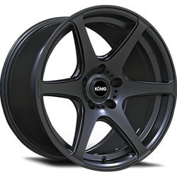 1 Konig 18x8 5X4.50 35 104GG Tandem Gloss Graphite Wheel Rim