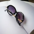 thumbnail image 4 of Gafas de sol Sunnimix Estilo Vintage Ropa Brilnte negro, 4 of 8