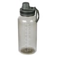 thumbnail image 1 of Mainstays 34 oz Black Plastic Wide Mouth Sports Water Bottle with Twist Top Lid, 1 of 18