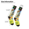 thumbnail image 3 of Saiise Bluey Funny Socks Men Women Boys Kids Adults Novelty Graphic Crew Tube Socks Crazy Design Casual Dress Socks for Sports,Running,Travel, 3 of 7