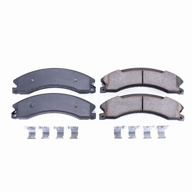 Power Stop Brake Pad 17-1565A Z17 Evolution; FMSI Number D1565A; Ceramic Brake Pads; Set Of 4; With Premium Stainless Steel Hardware