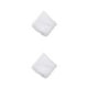 thumbnail image 1 of Jumpingount Small Kerchief Clothing Matching Accessories Pure DIY Pure Hand Square Scarf Color Towel Neck Lace Cotton with Crafting Modelo de corazón de durazno 2piezas, 1 of 6
