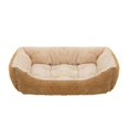 thumbnail image 1 of Pet Cat Dog Bed Cozy Square Plush Kennel Puppy Sofa Bed Small Large Dog Sleep Pad Portable Pet Bed Nest Pet Supplies Accessories ShopWise Round, 1 of 19