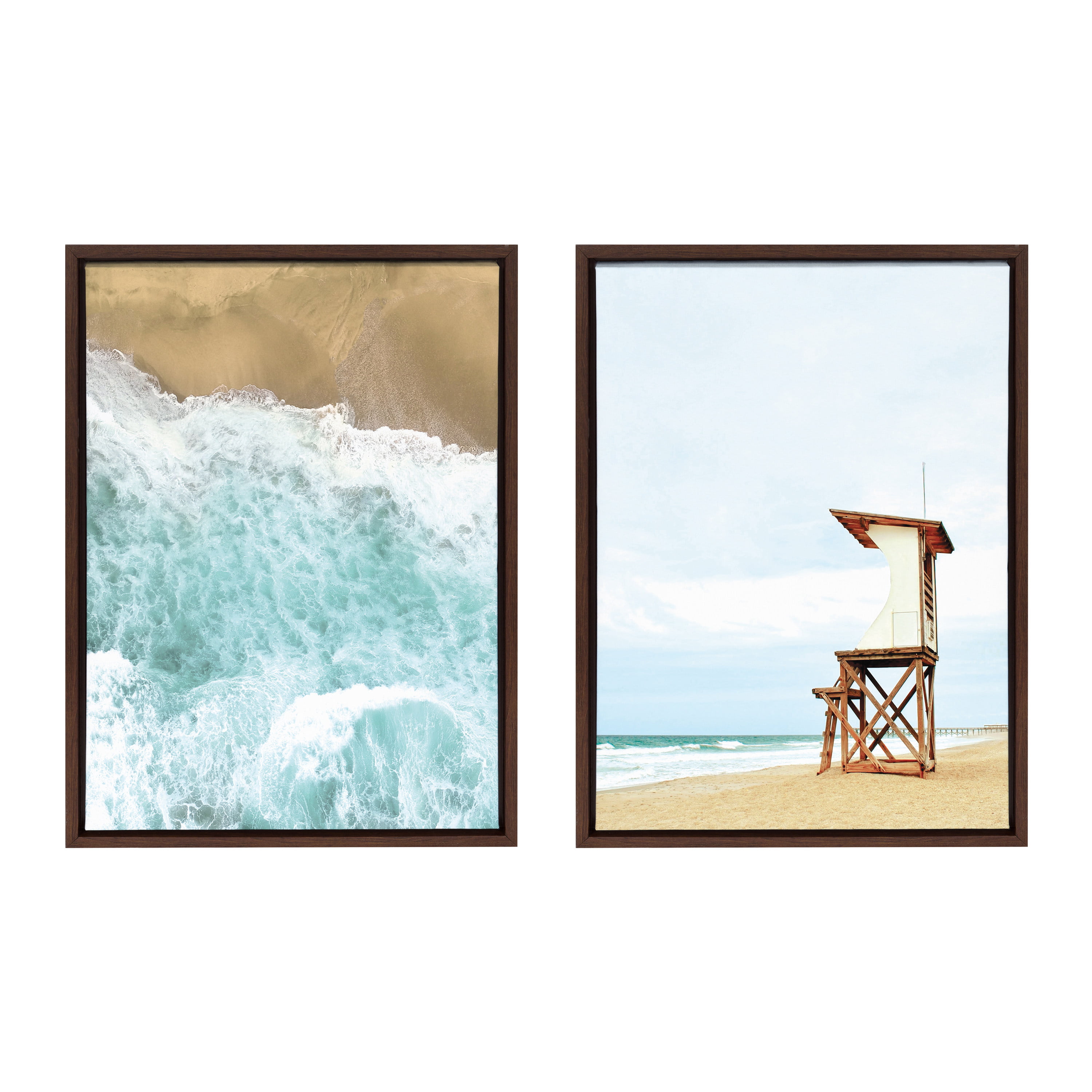 ocean landscape ocean prints minimalist landscapes summer wall art beach poster Beach print beach art lifeguard beach photography