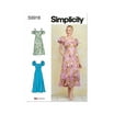 Simplicity Sewing Pattern 9742 - Misses' Dresses, Size: P5 (12-14-16-18 ...