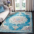 thumbnail image 2 of SAFAVIEH Aria Emmerson Oriental Area Rug, Navy/Ivory, 9' x 12', 2 of 12