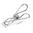 thumbnail image 4 of Ftory Stainless Steel Clothes Pegs-20pcs Stainless Steel Clothes Pegs Household Socks Underwear Drying Rack Clip Holder, 4 of 7