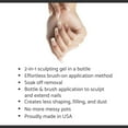 thumbnail image 2 of IBD Building Gel, Hard Gel Nail Extension, Soft White, 0.5 oz, 2 of 4