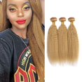 thumbnail image 1 of Mechones de pelo DiexRlamx Kinky Straight Honey Blonde #27 40-80 cm, 1 of 7