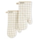 thumbnail image 1 of Juego de 2 guantes para horno KitchenAid, batido a cuadros, 18 x 33 cm, 1 of 5