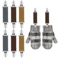thumbnail image 2 of Buyless Fashion Mitten Clips Elastic Glove Clip Toddler Scarf Clip Heavy Duty Coat Clips for Kids And Adults - 6 Pack, 2 of 8