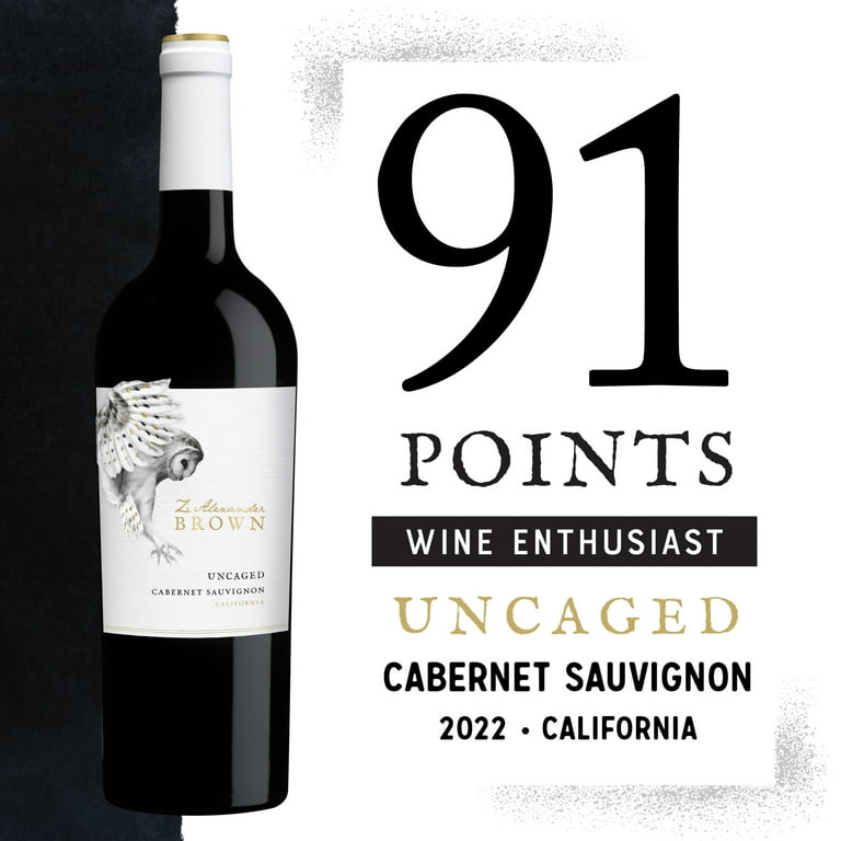 Z. Alexander Brown Cabernet Sauvignon Red Wine, California, 750 mL