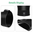 thumbnail image 4 of Cordless Blower Flat Nozzle, Blower Flat End Nozzle Quick Release ABS PC Reusable  For 530 CFM, 4 of 8