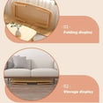 thumbnail image 3 of Qinaqin Multifunctional Collapsible de Profundidad Madera Mini Coffee Mesa para Pequeño Spaces Ideal Study Dormitorio Living Sala Kitchen y Oficina en Casa, 3 of 7